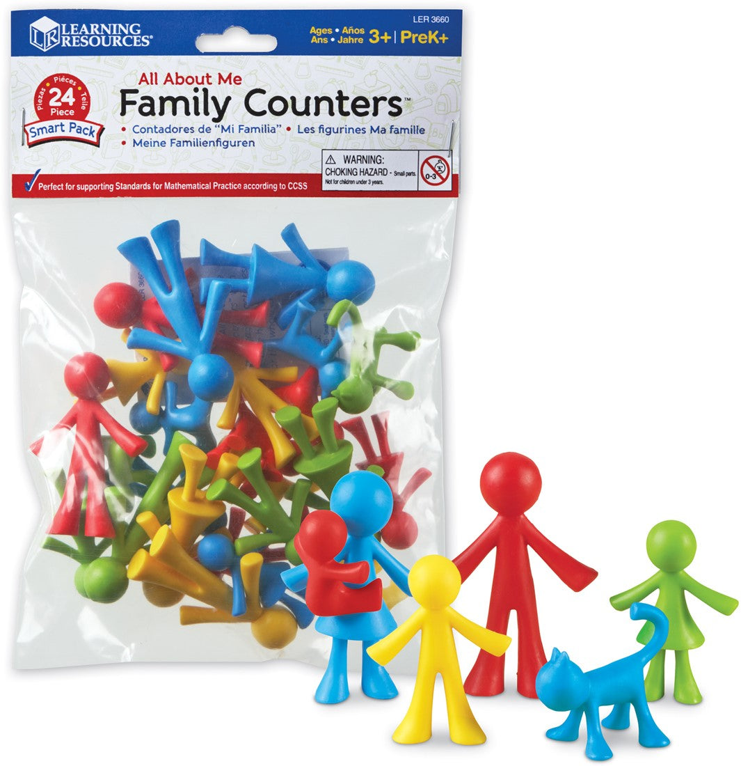 Learning Resources - Family Counters (Set of 24)