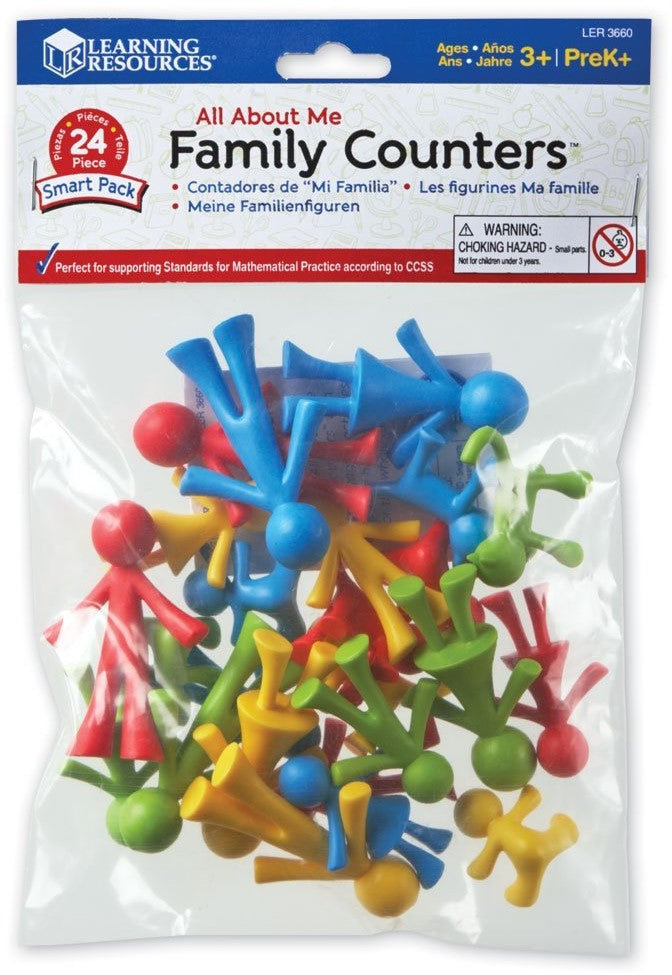 Learning Resources - Family Counters (Set of 24)