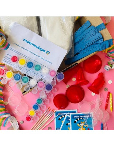 Mako Moulages - Verjaardagsbox voor 6 kinderen Prinses