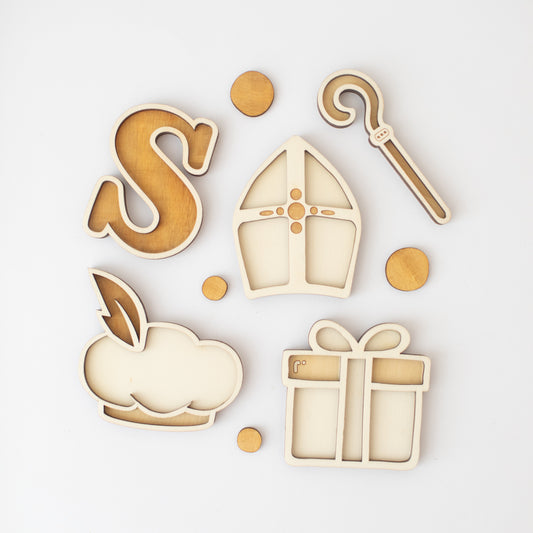 Füllformen Mini-Set - Sinterklaas