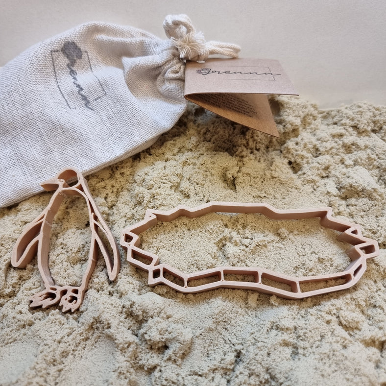 Grennn Cutters Pinguin und Eisscholle