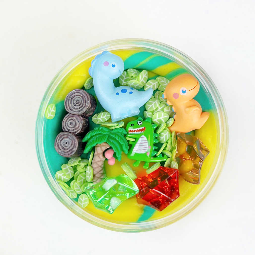 Knete | Dinosaurier-Überraschungsglas