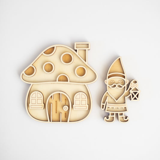 Kabouter & Huisje - vulvorm