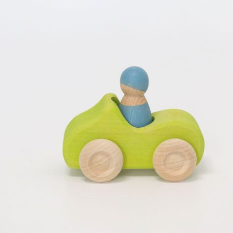 Grimms cabrio met poppetje - Groen