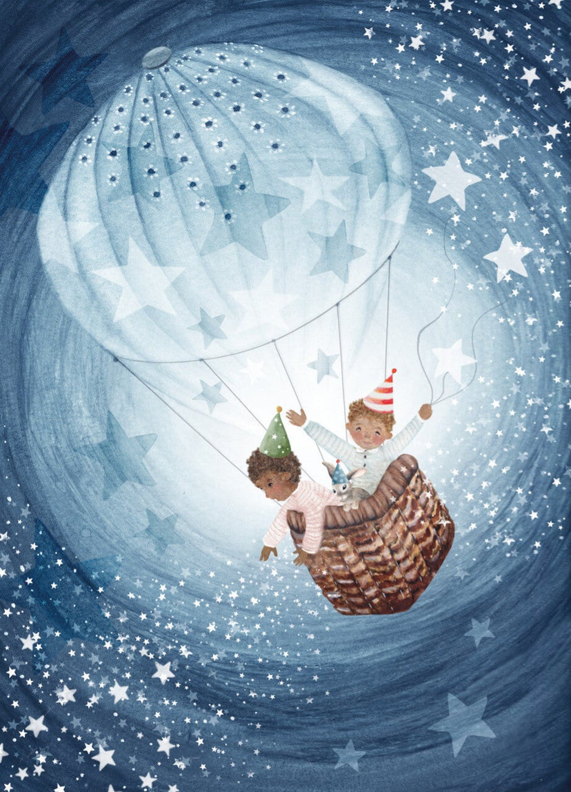 Zum Mond und zurück