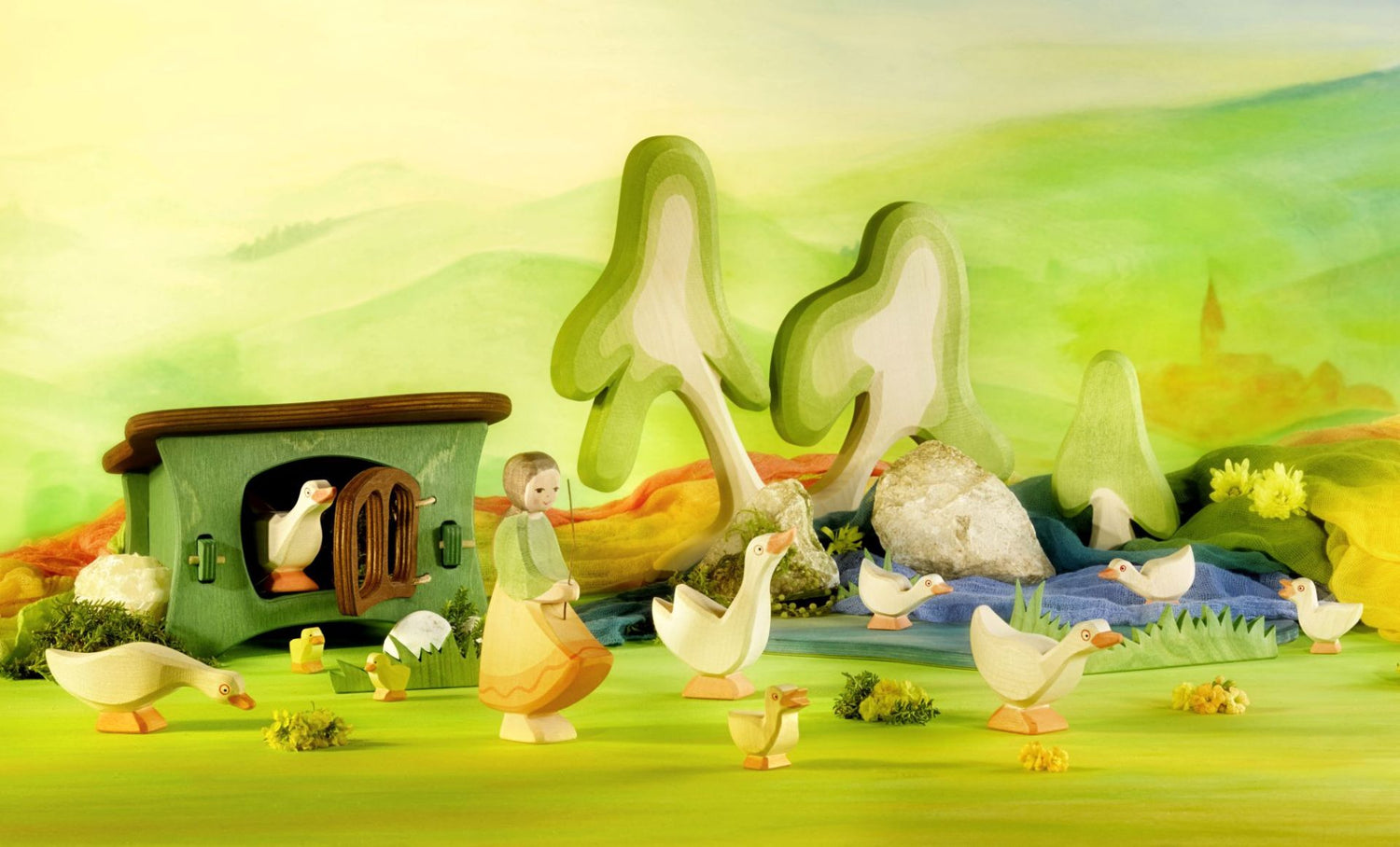 Gänseküken | Kopf hoch