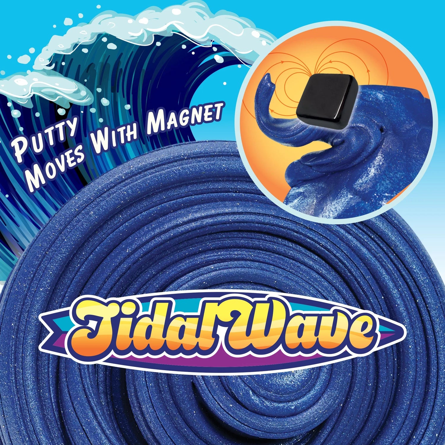 Crazy Aaron’s - Tidal wave Putty – Sensorisch Kneedplezier