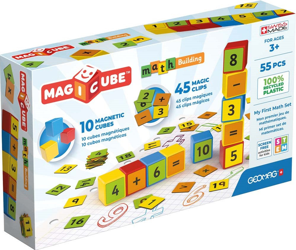 Geomag - Cijfers, blokken & plezier – Ontdek de Magic van rekenen!