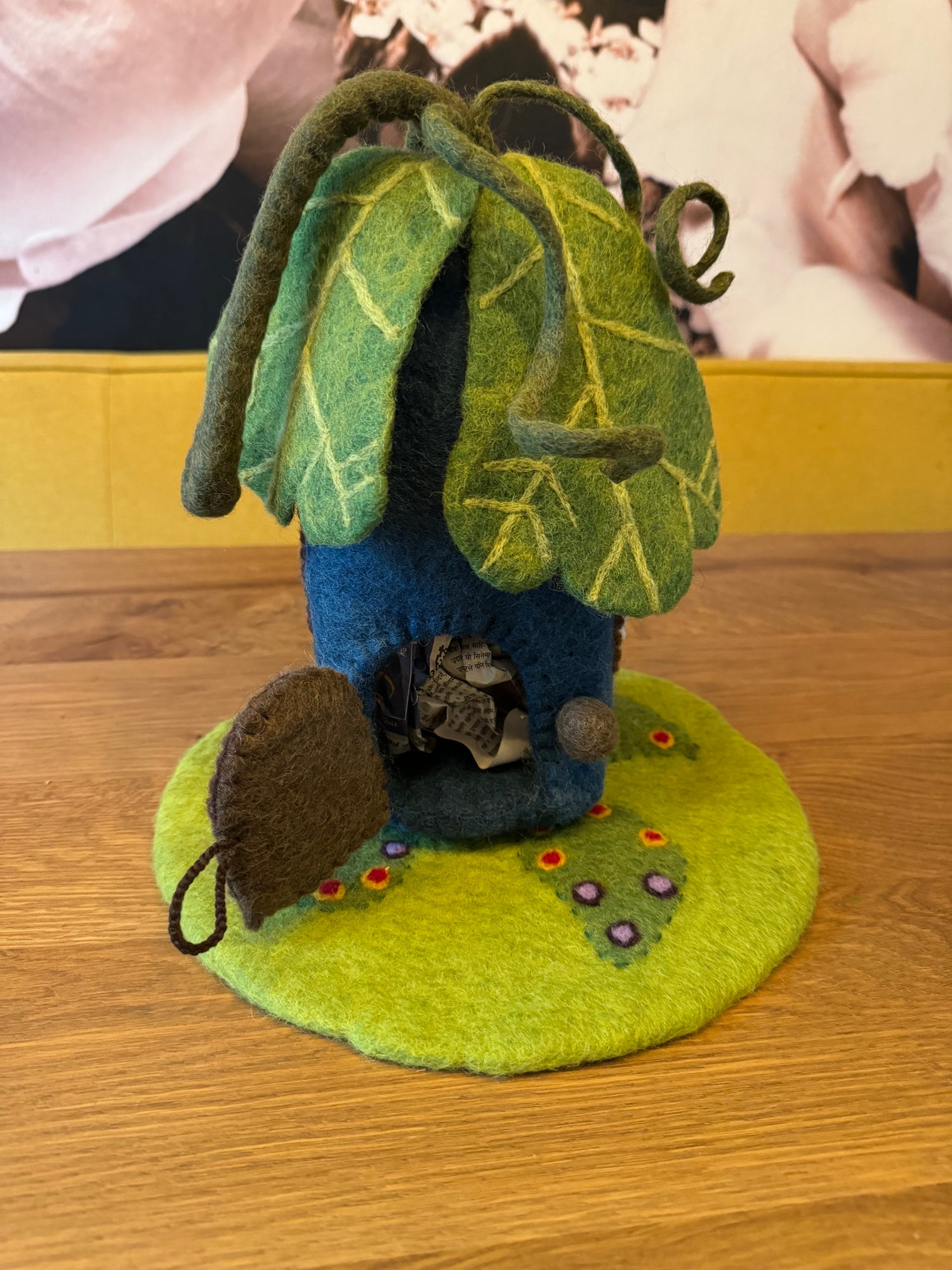 Waldhaus aus Wollfilz