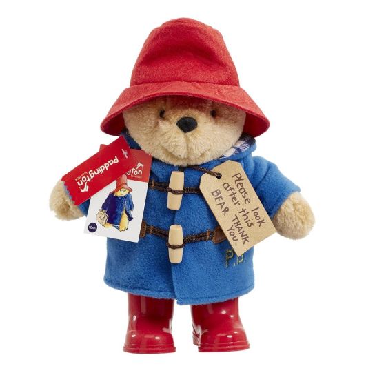 Beertje Paddington met regenlaarsjes 24,5 cm