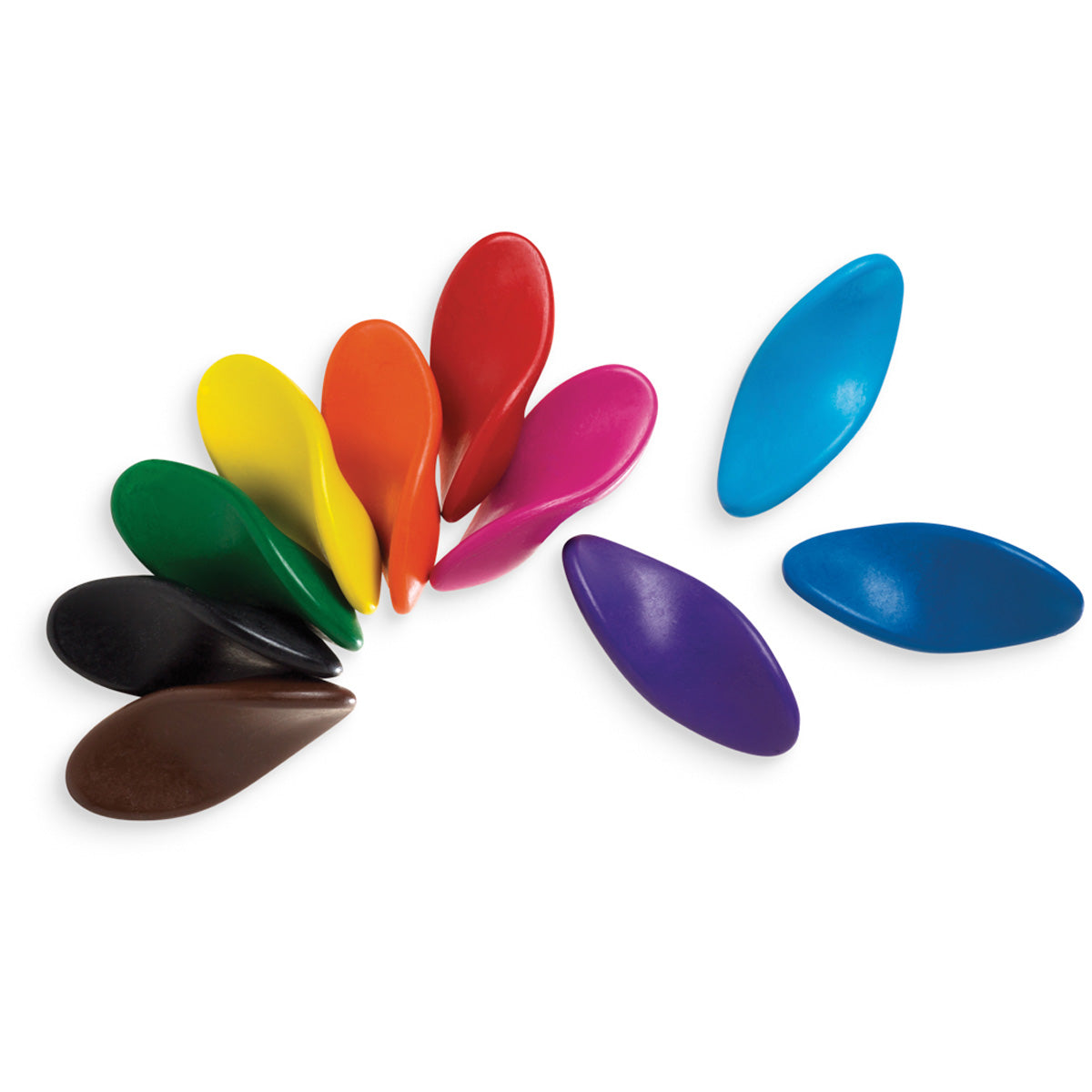 Kleurkrijtjes voor Links & Rechtshandigen