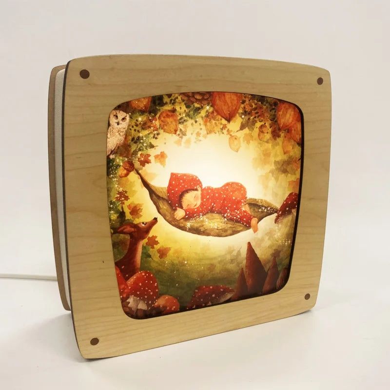 Saisonale Lampe Dimmbar | Ahorn