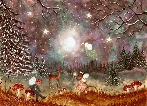 Magische Jahreszeit | Klugscheißer-Postkarte