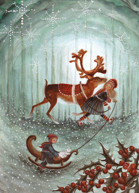 Kinder des Nordens | Klugscheißer-Postkarte