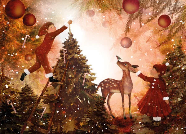 Fröhliches Jingle | Klugscheißer-Postkarte