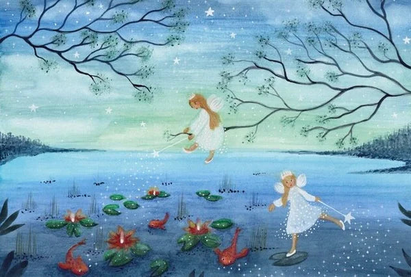 Wasserfeen | Klugscheißer-Postkarte