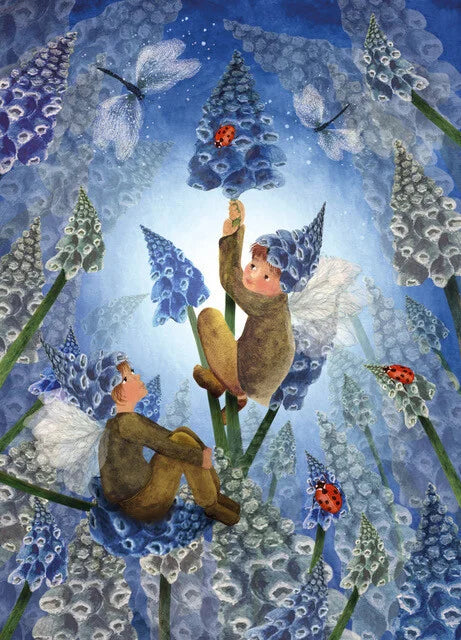 Marienkäfer-Blues | Klugscheißer-Postkarte