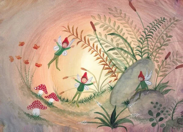 Wichtelfeen | Klugscheißer-Postkarte