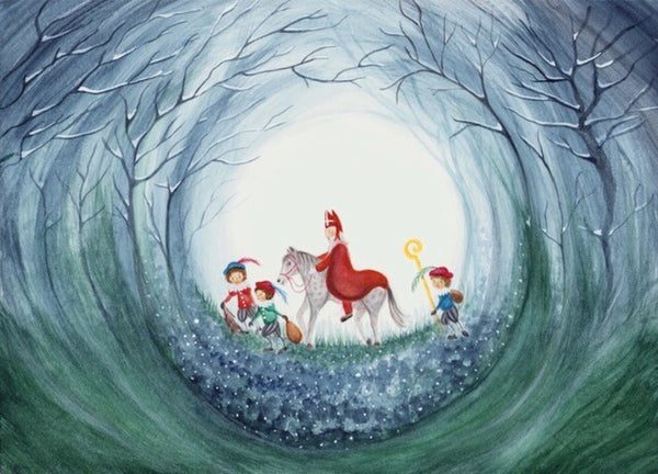 Weihnachtsmann | Klugscheißer-Postkarte