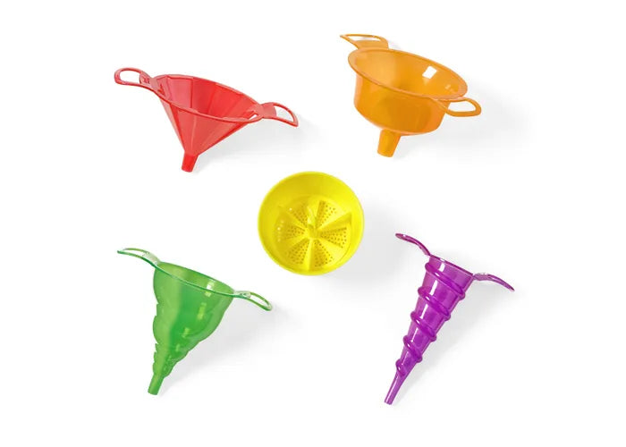 Starter Science Trechters – Educatieve Trechters voor Sensorisch en Wetenschappelijk Spel