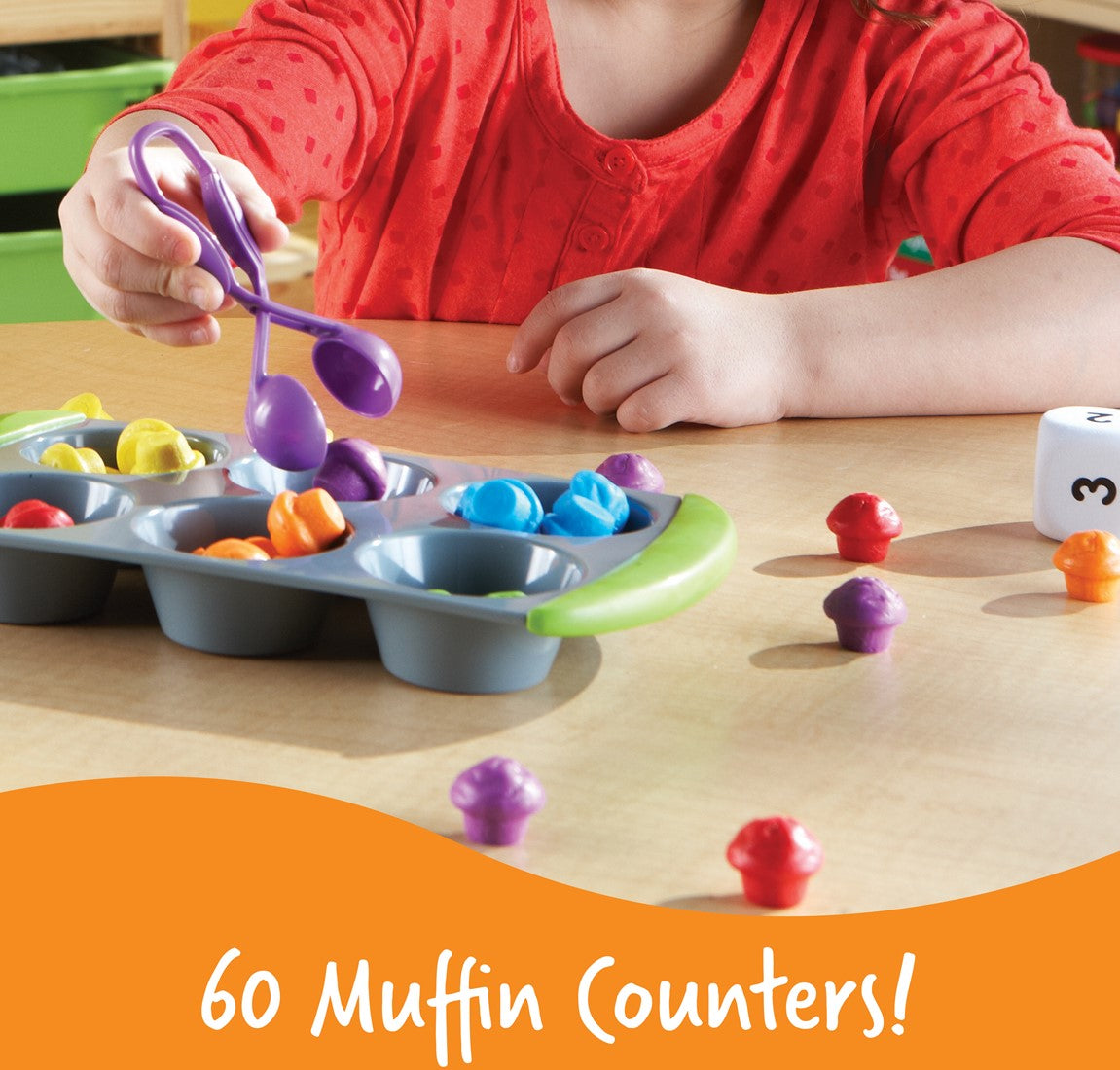 Learning Resources - Mini Muffin Match Up Math Activity Set
