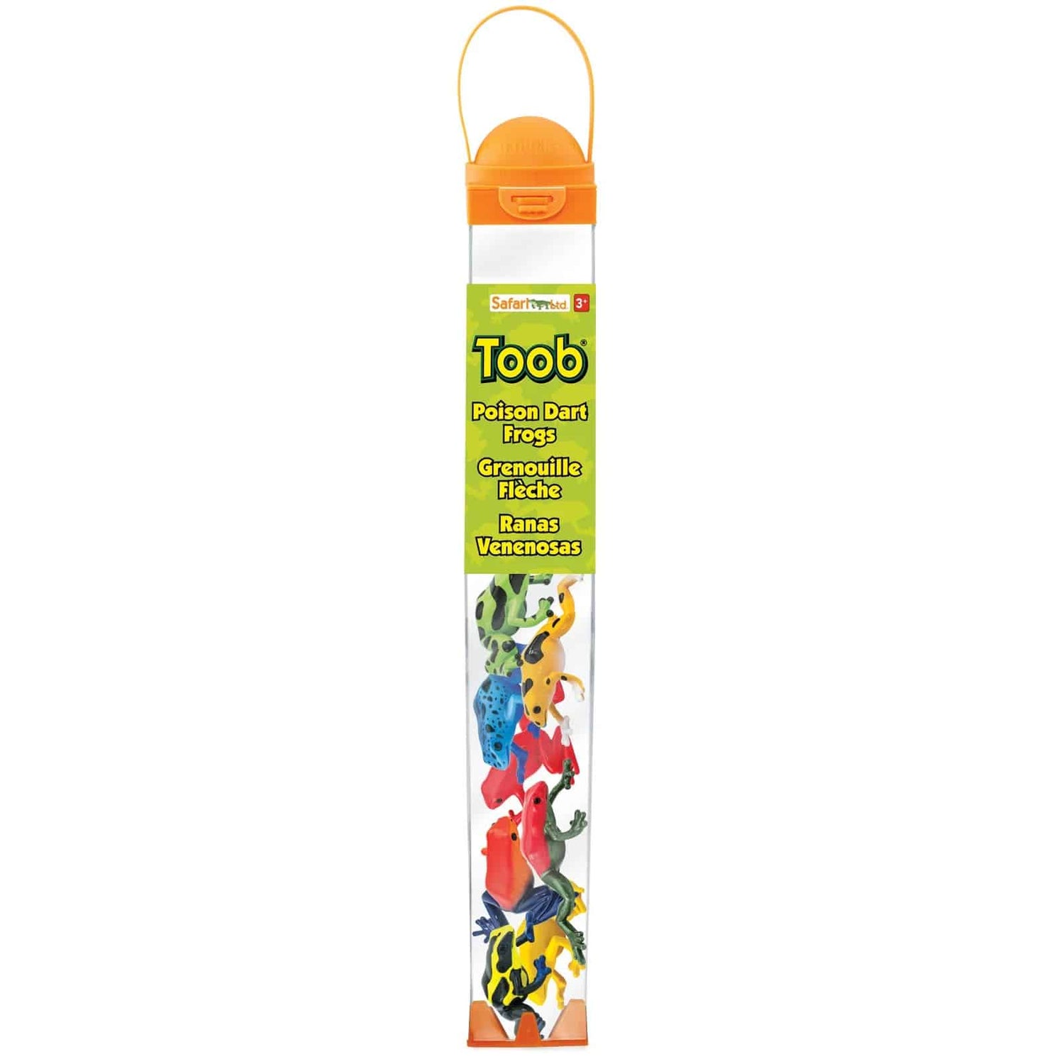 Pijlgifkikkers Speelfiguren – Safari Toob Set