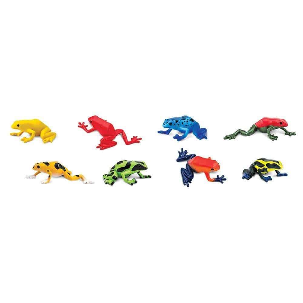 Pijlgifkikkers Speelfiguren – Safari Toob Set