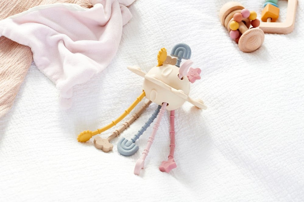 Tickit Silisoft Zip Trek Speelgoed (Aarde Kleuren)