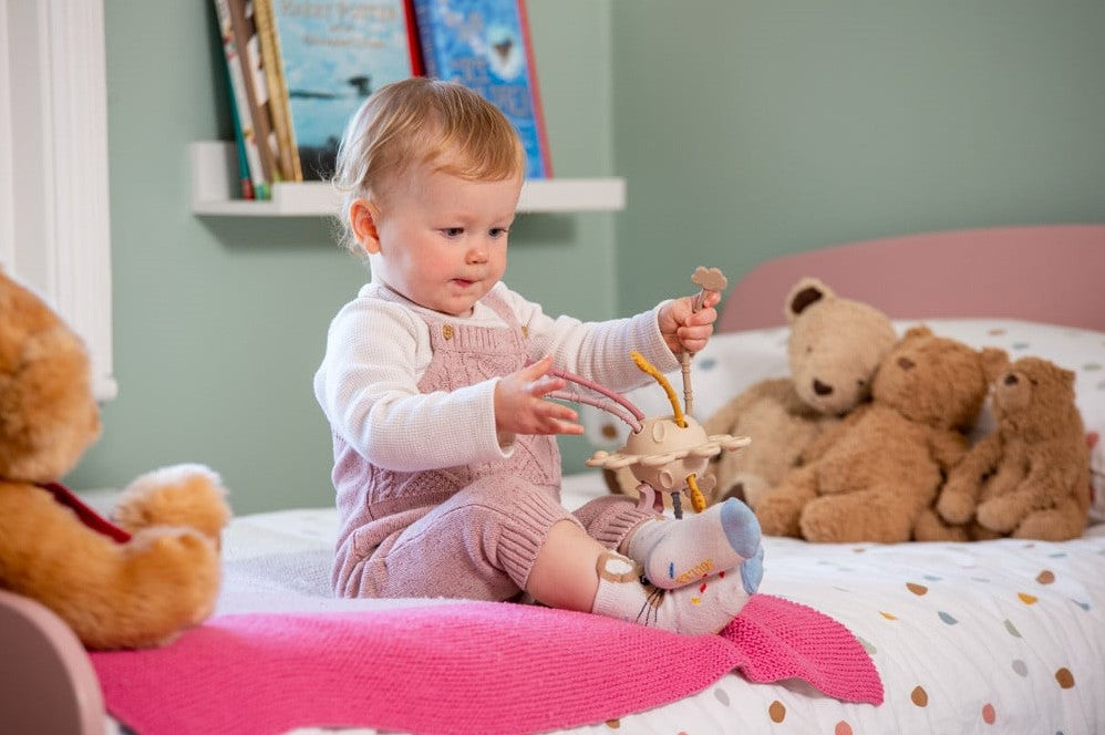 Tickit Silisoft Zip Trek Speelgoed (Aarde Kleuren)