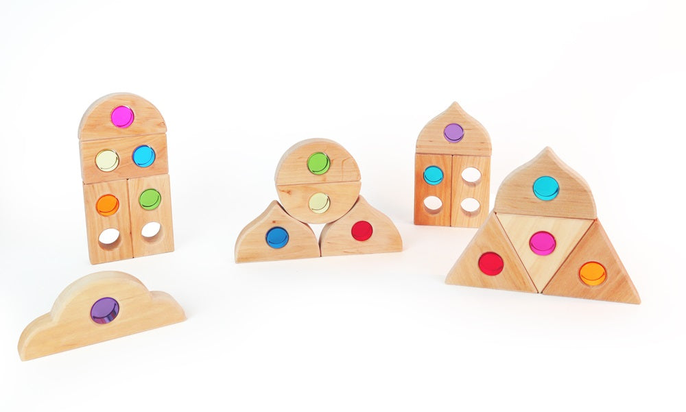 Lucent Kleine Zylinder - 16er-Set