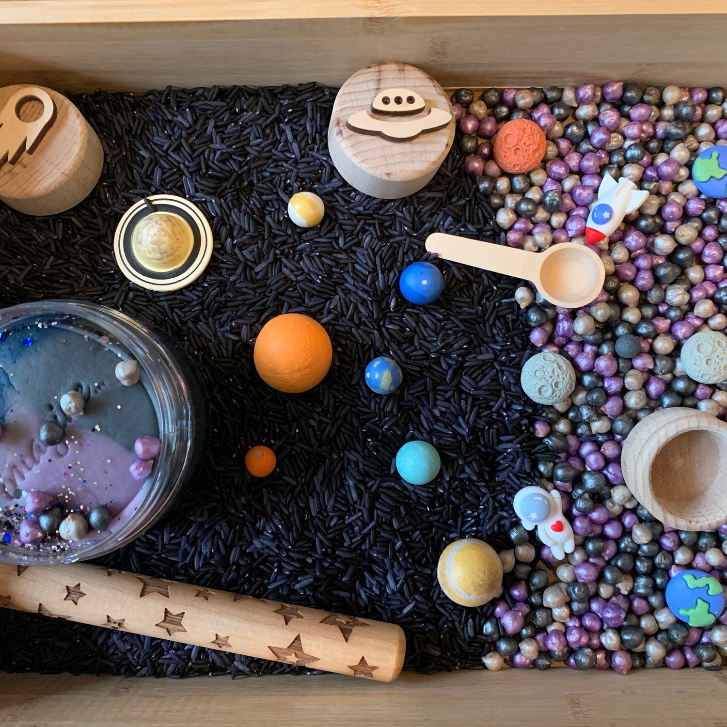 Kliederspel Weltraum-Themenbox