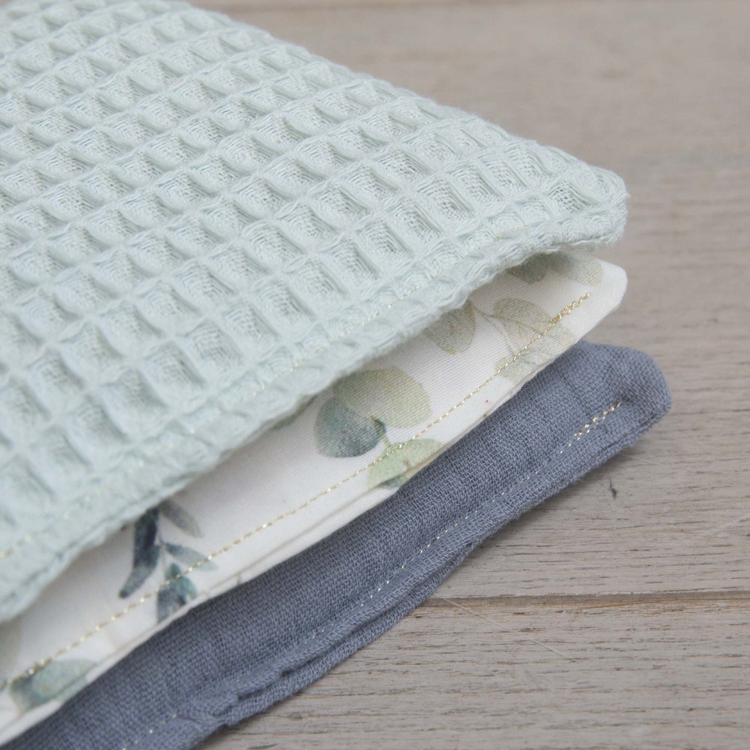 Sensorische pittenzakjes mini - Jeans 3 stuks