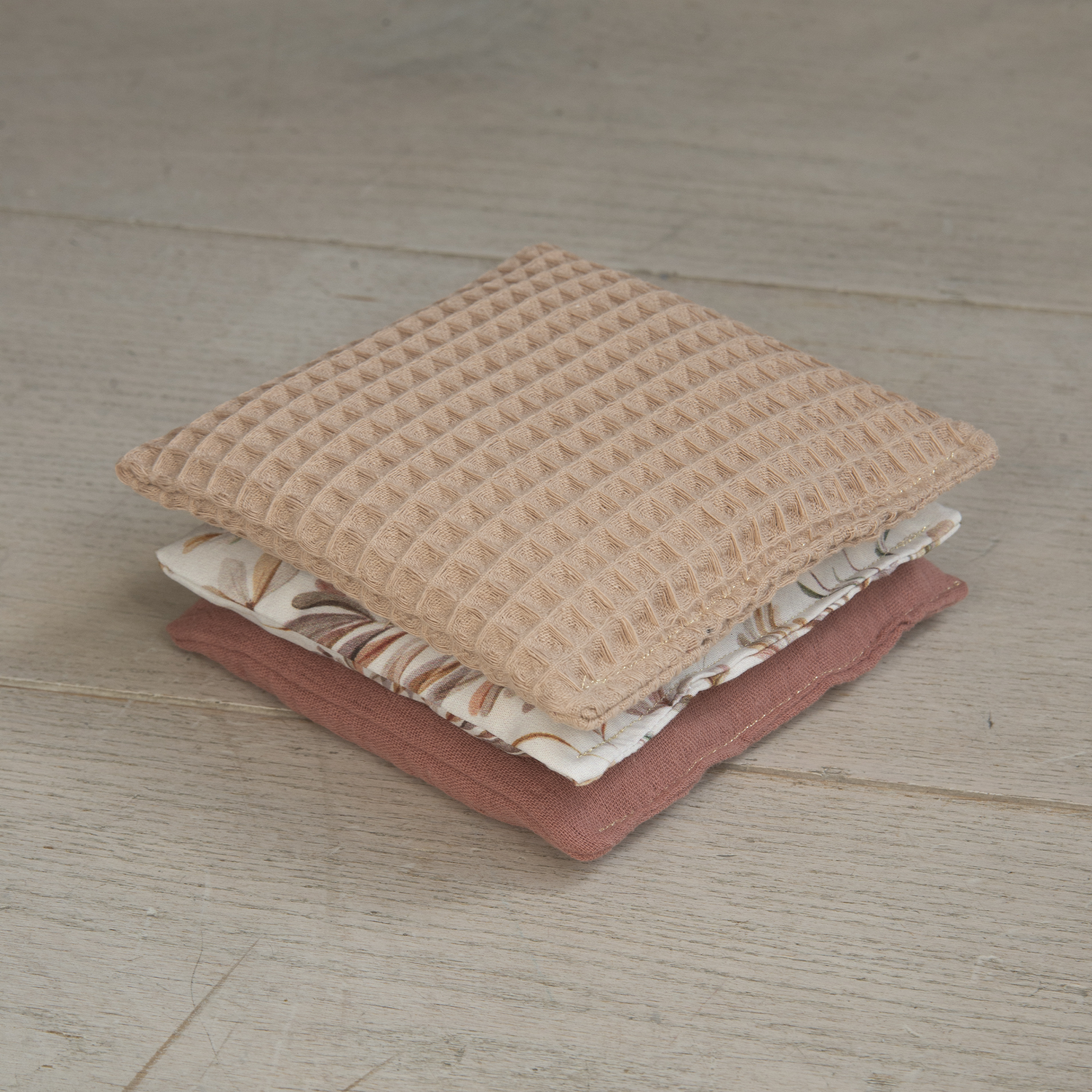 Sensorische pittenzakjes mini - Nature 3 stuks