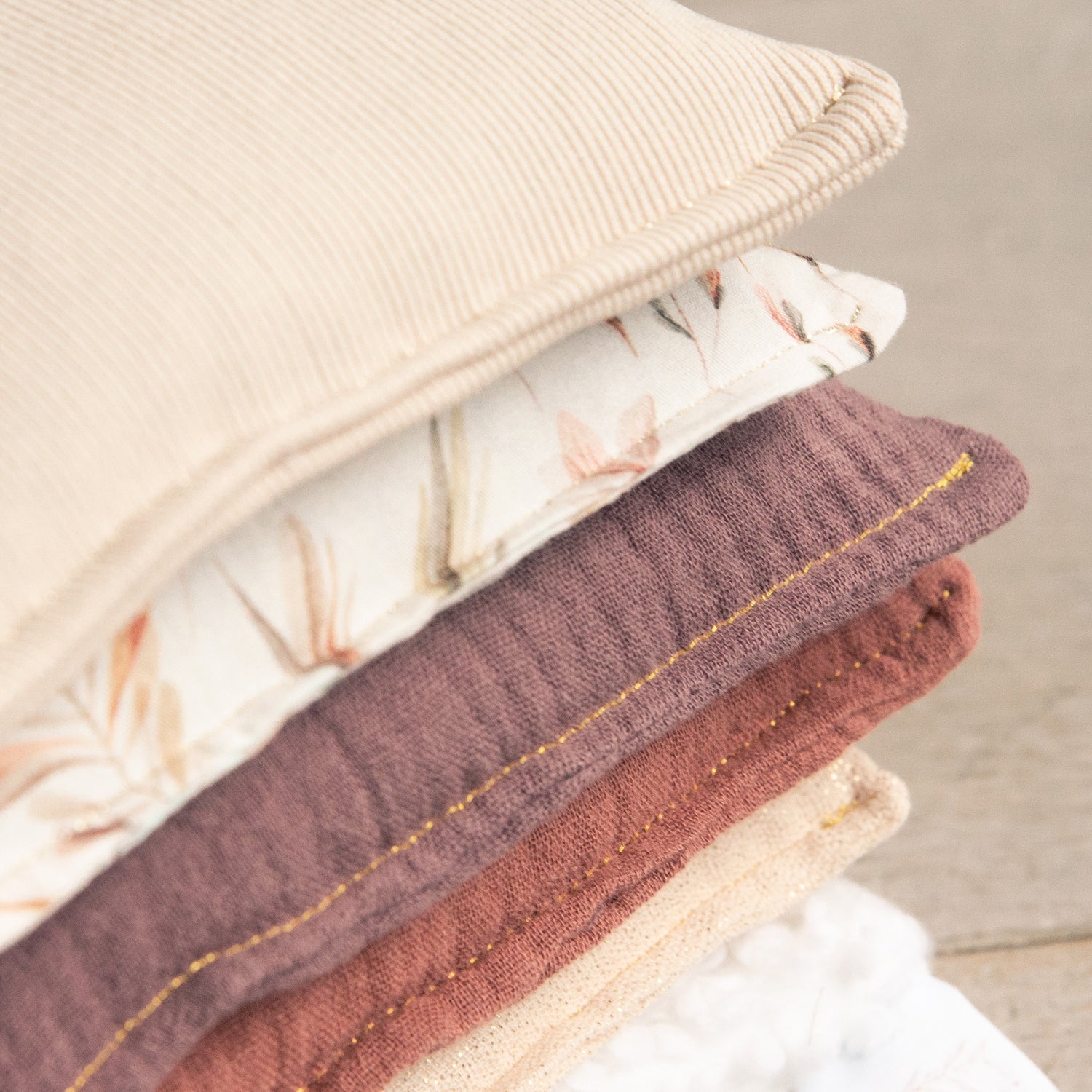 Sensorische pittenzakjes - Nature - 6 stuks