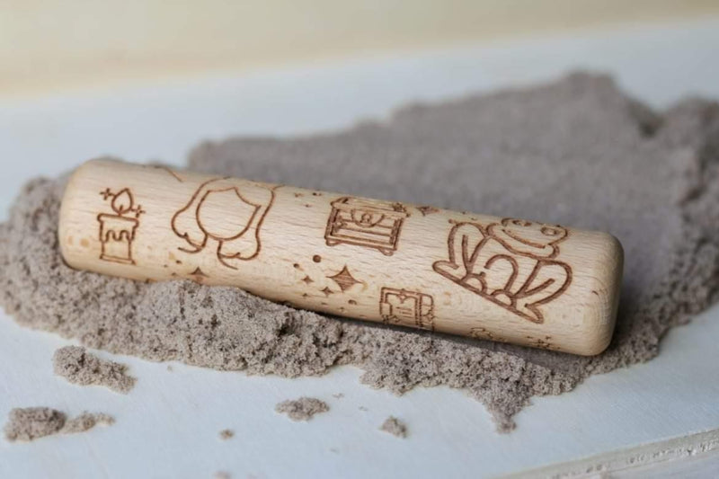 Märchenrolle für Ton + Sand