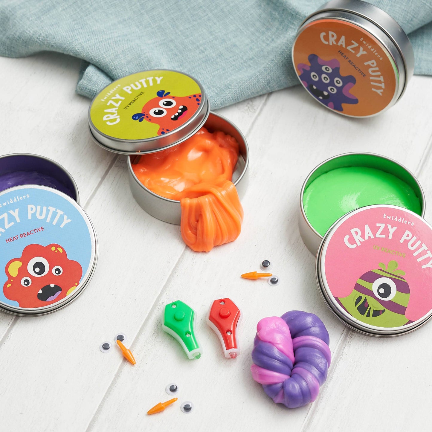 Kleur veranderende Putty
