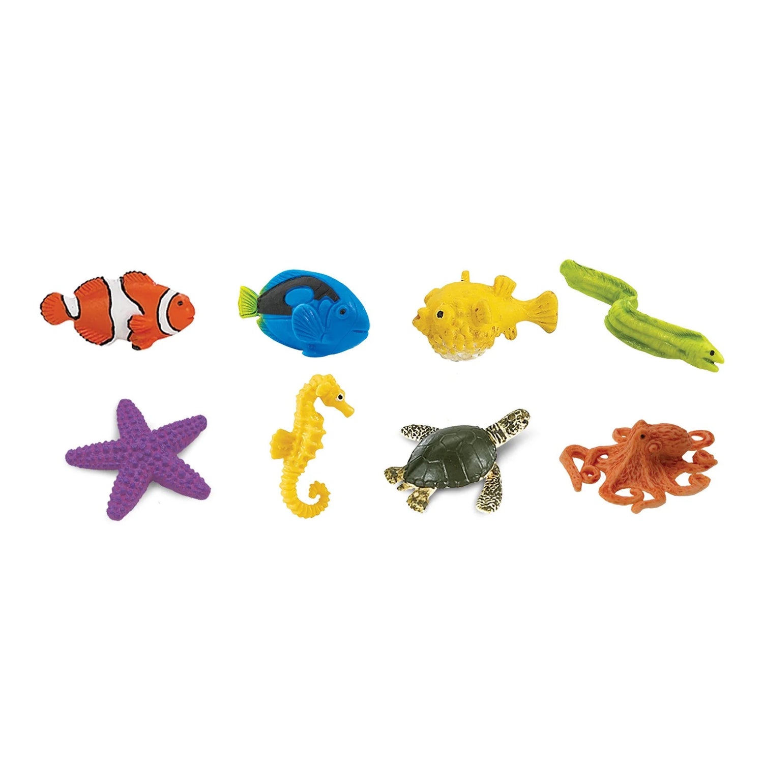 Coral Reef Fun Pack – 8 mini zeedieren