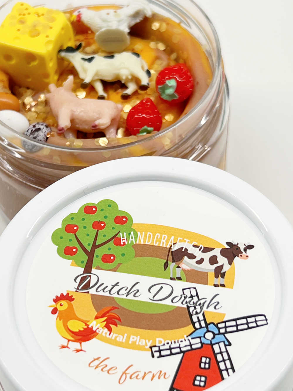 Knete | Bau-Überraschungstopf