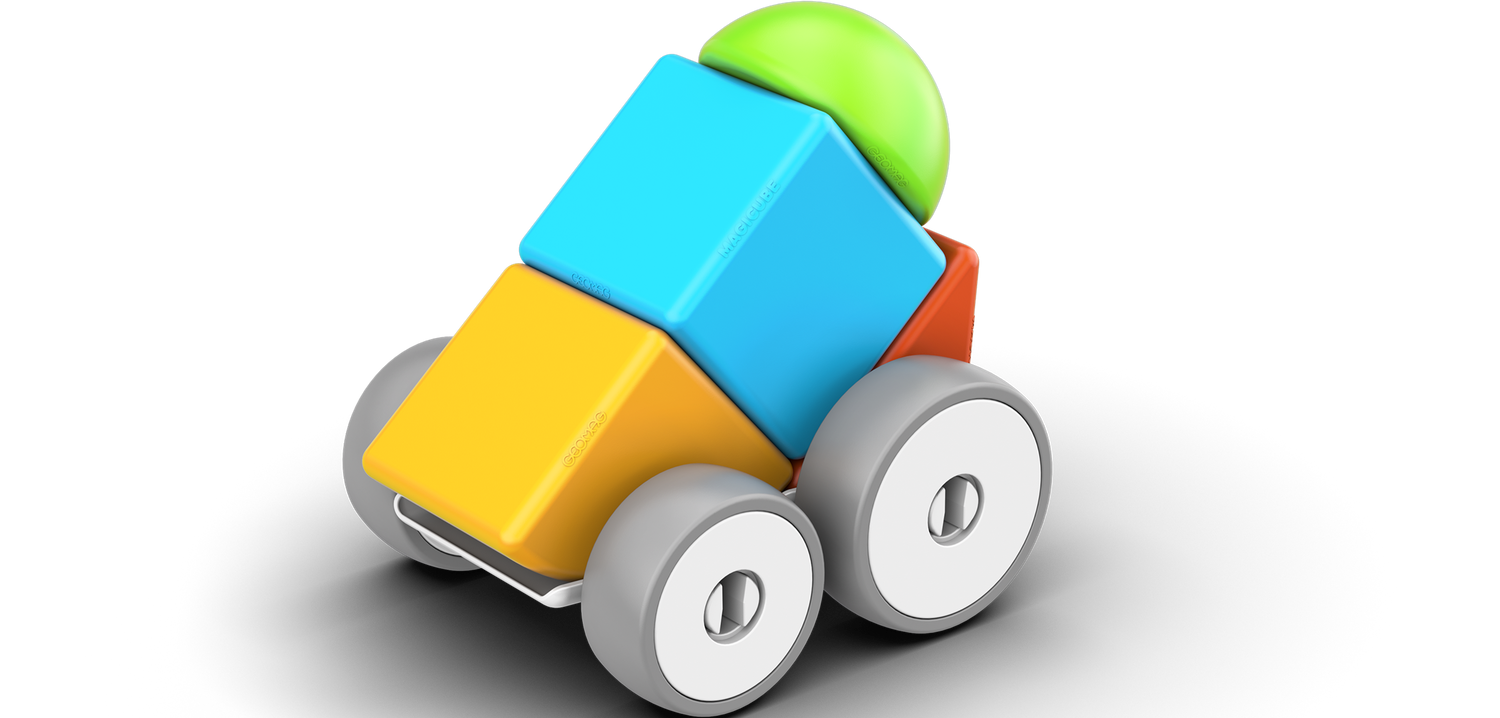 Geomag Magicube Blocks Recycled Cars 10 pcs