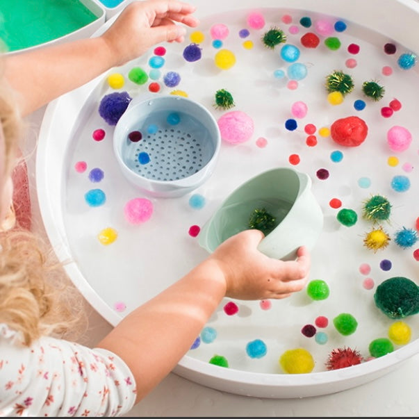 Inspire My Play - Silikonschüsseln (gelb/rot) 