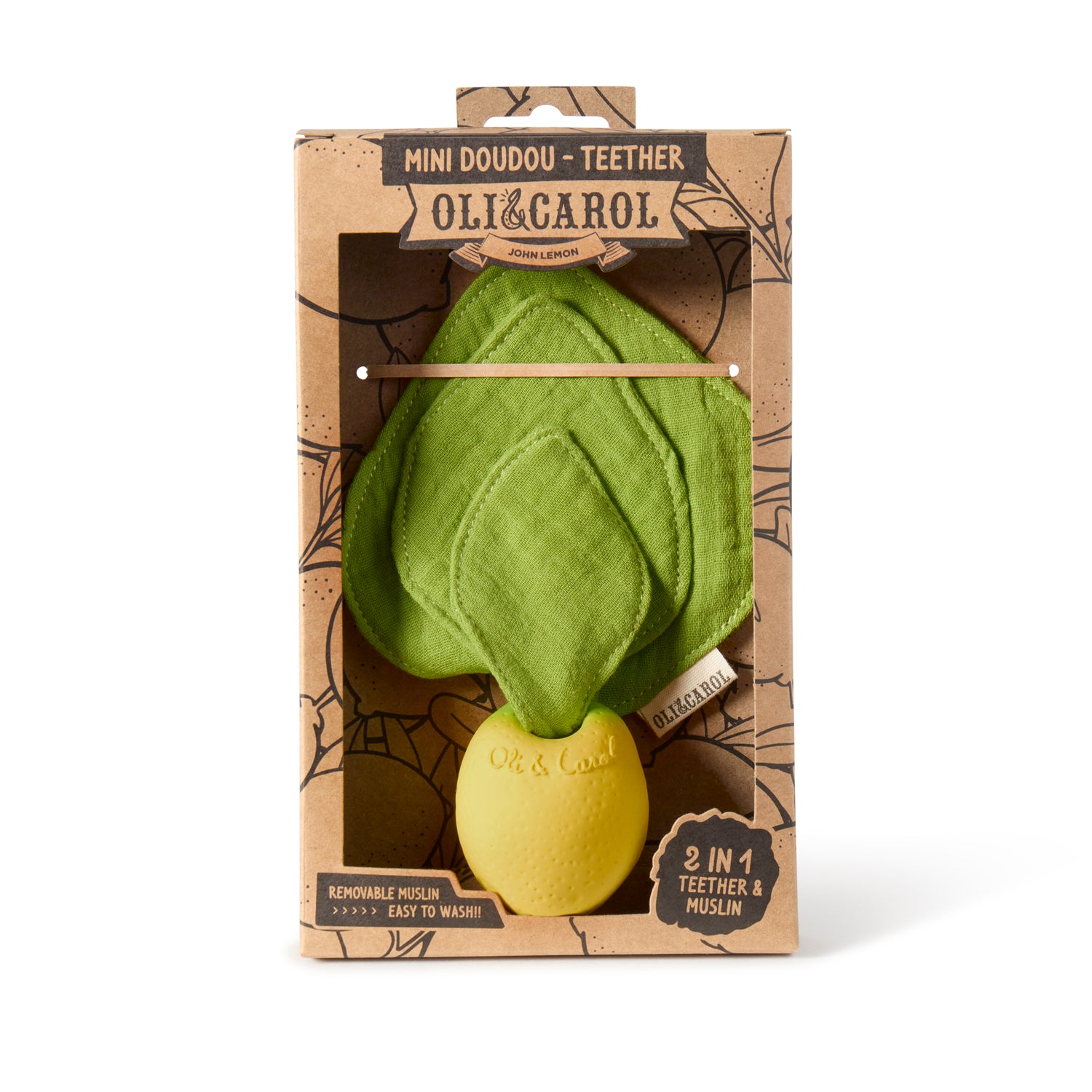 Citroën 2 in 1 | Kuschel- und Beißspielzeug 