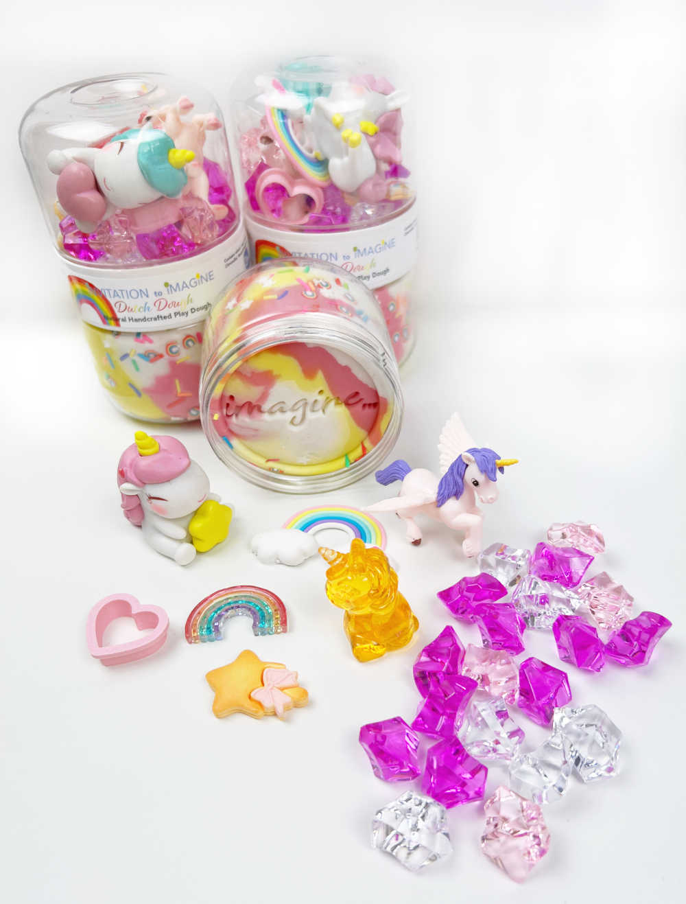 Regenboog Speelset - Speelklei