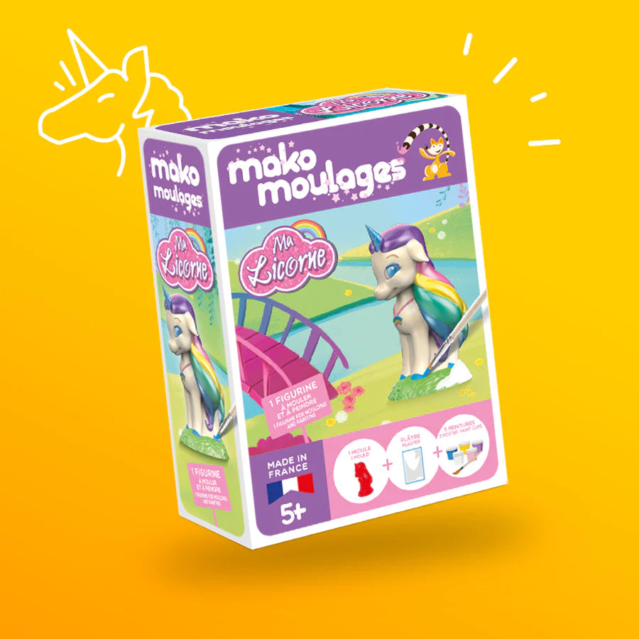 Mako Moulages - Eenhoorn regenboog