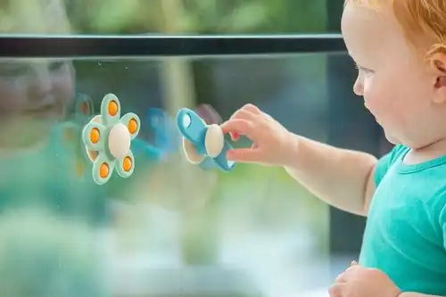 Tickit – Silisoft Bloem Spinner | Neutrale Kleuren