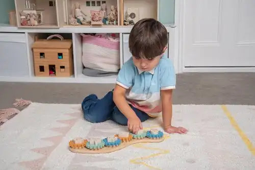 Tickit Silisoft Tandwiel Puzzel (Neutrale Kleuren) - Pk4