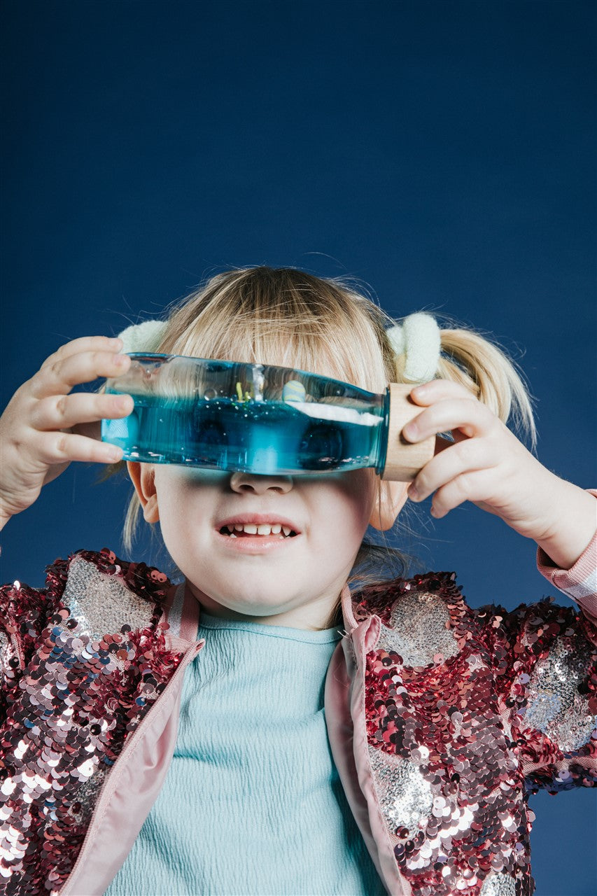 Sensorische Flasche – Weltraum