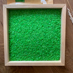 Groen is gras. Toch? Of maak je eigen mix met meerdere kleuren rijst.