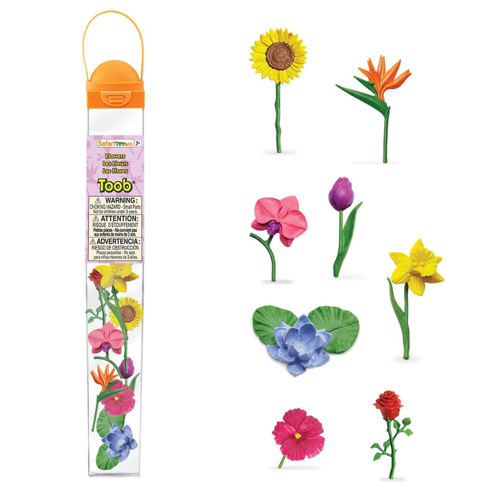 Blumen TOOB - 8 Stück - SafariLTD