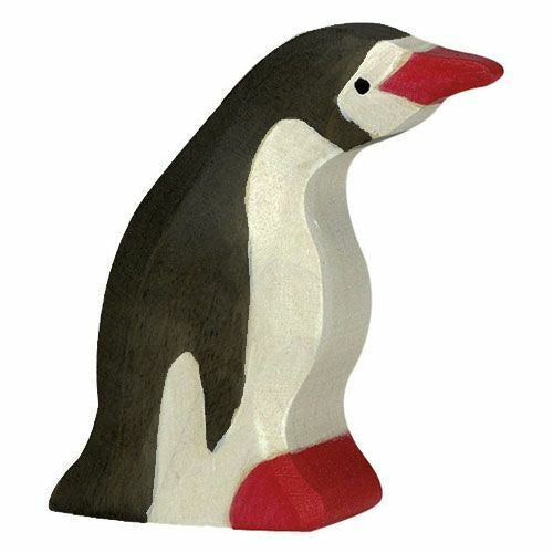 Holztiger Pinguin | Kopf nach vorne | 80213