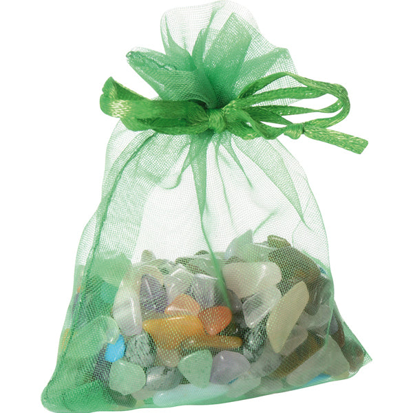 Beutel mit kleinen Edelsteinen